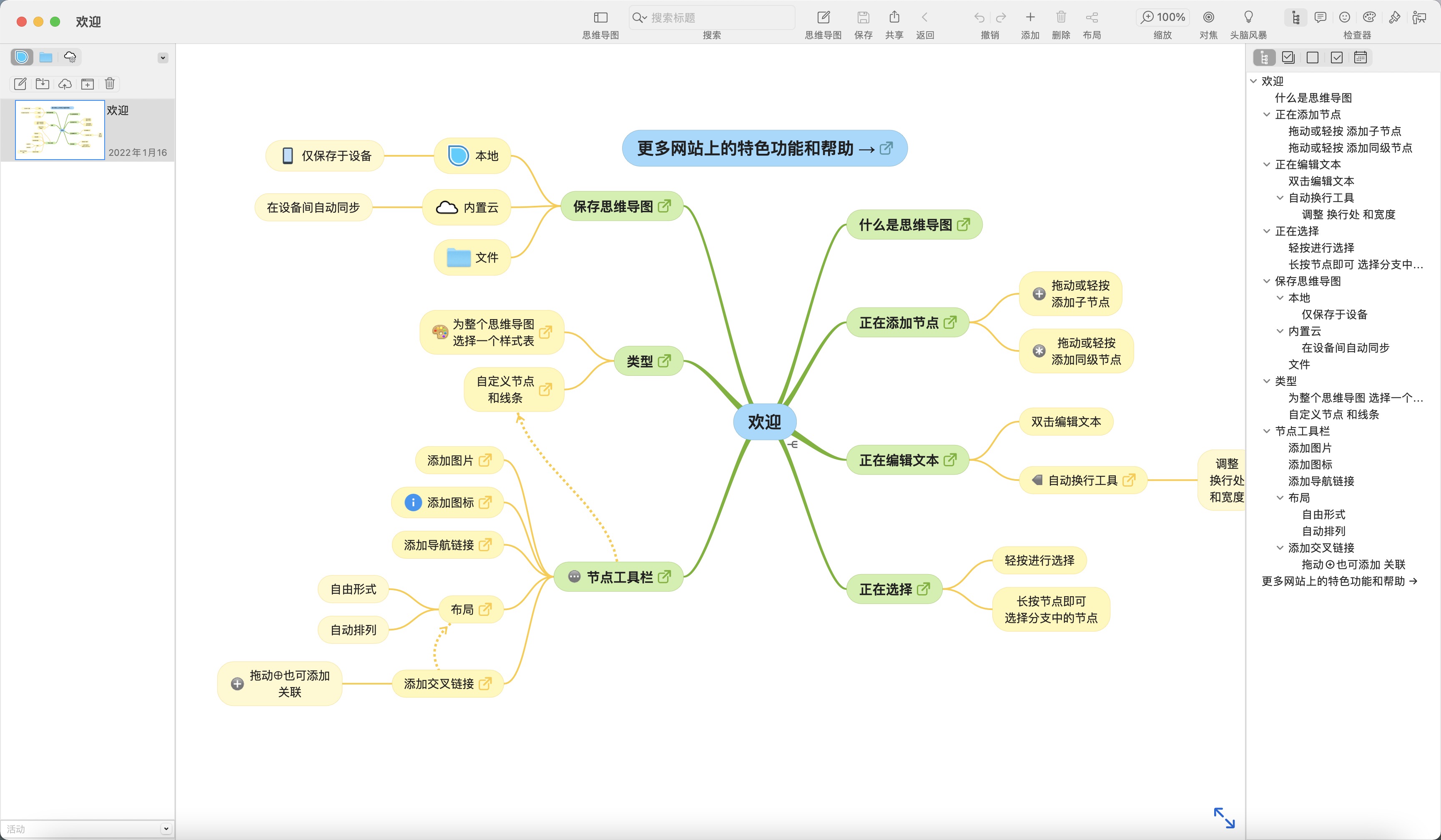 Mac思维导图工具SimpleMind Pro for Mac