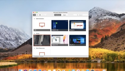 MacOS远程管理Windows服务器的最佳管理工具:Microsoft Remote Desktop
