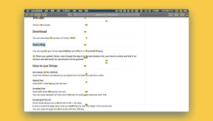 Mac销量键盘工具 Vimac