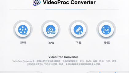Mac视频处理软件VideoProc Converter for Mac v4.5 中文版